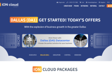 IONCloud上新美国达拉斯vps 8美元/月起，洛杉矶独立服务器86.95美元/月起，支持支付宝-神马VPS