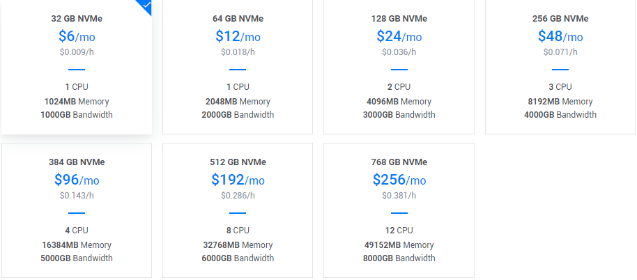 Vultr推出高频SSD云VPS方案