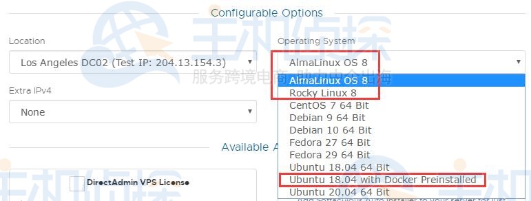 RackNerd KVM VPS删除了对CentOS 8系统的支持