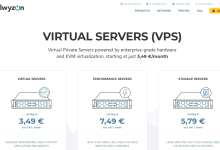 Alwyzon:奥地利VPS,€35/年,2G内存/2核(EPYC)/40gNVMe/20T流量-神马VPS