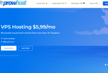 ProwHost美国Windows VPS：1核6G/50GB NVMe/5TB月流量/8.42美元/首月，堪萨斯机房-神马VPS