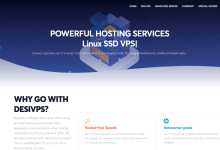美国不限流量VPS(洛杉矶):desivps,低至$18.99/年,1Gbps带宽,KVM+SSD RAID10-神马VPS