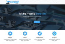 ZappieHost新西兰VPS/南非VPS/智利VPS:LXC虚拟化4.5美元/月,KVM虚拟化9美元/月起-神马VPS