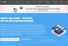 VSYS.host抗投诉VPS买2个月送1个月：乌克兰基辅/荷兰阿姆斯特丹/美国西雅图机房-神马VPS